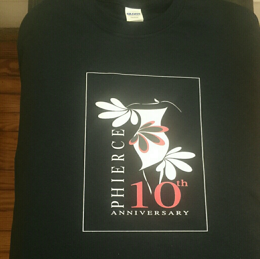 P.H.I.E.R.C.E 10th Anniversary Commeration Tee